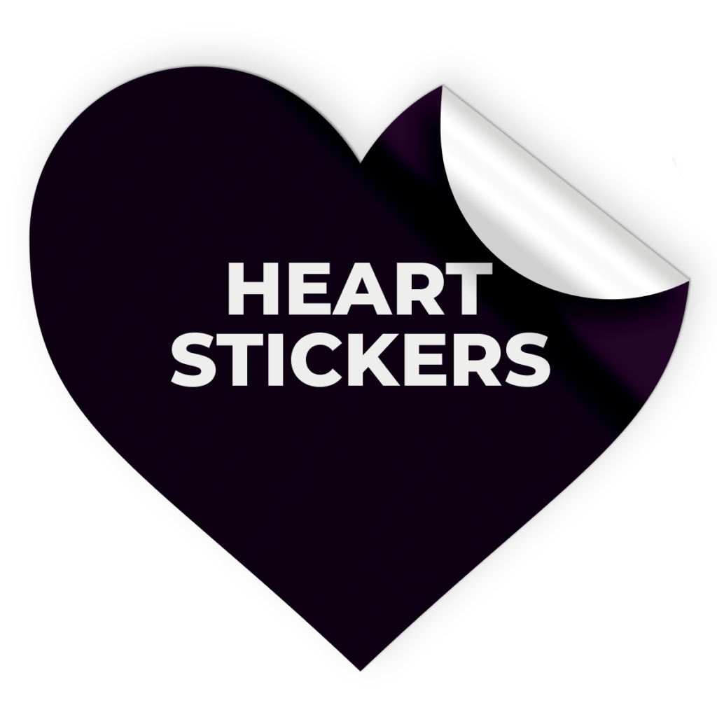 Heart Stickers Pryntr